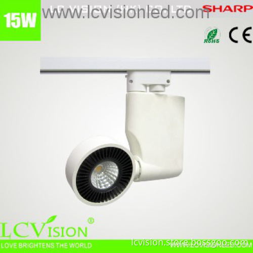NEW Aluminium 15W SHARP COB LED Track light /1480lm